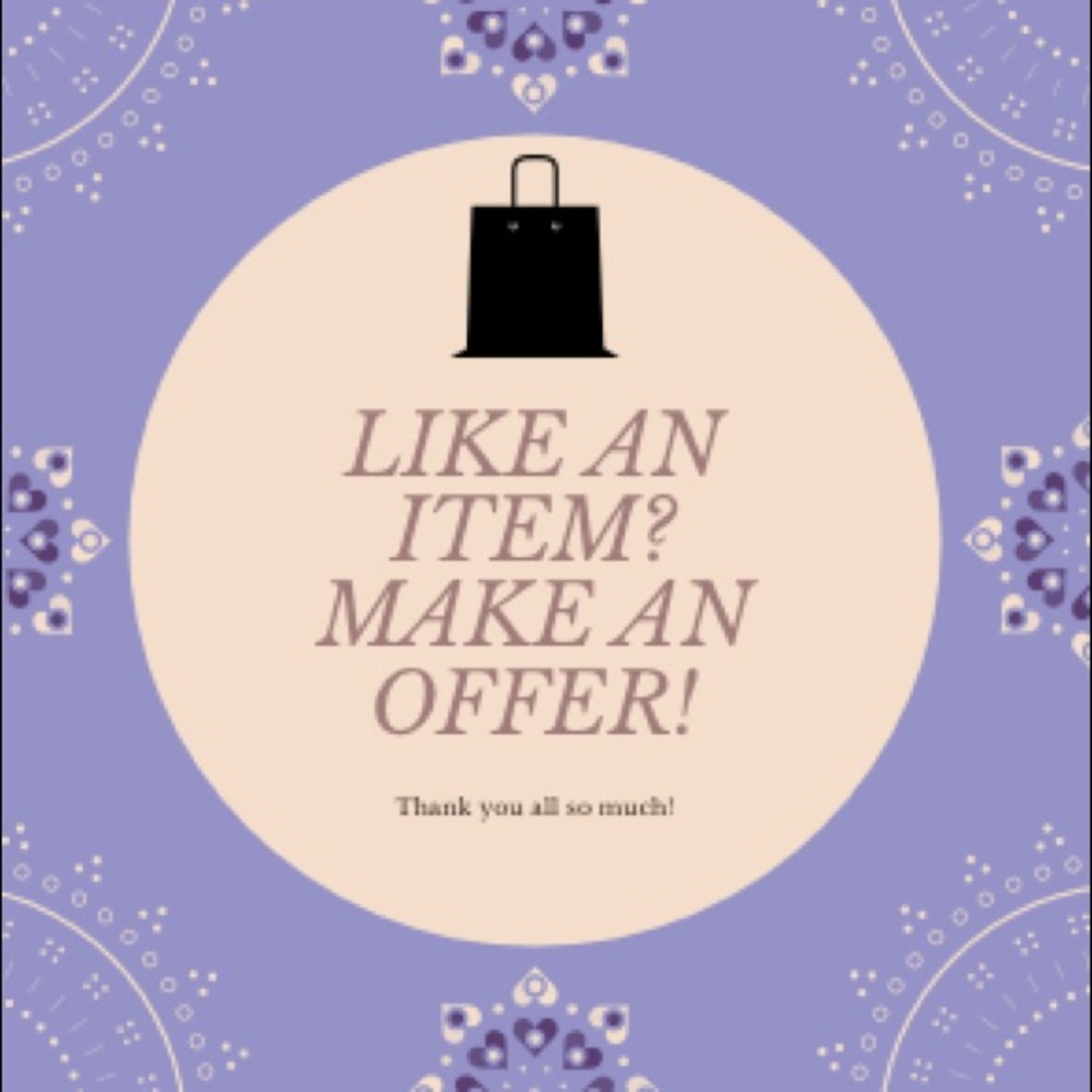 Like an item? Make an offer!